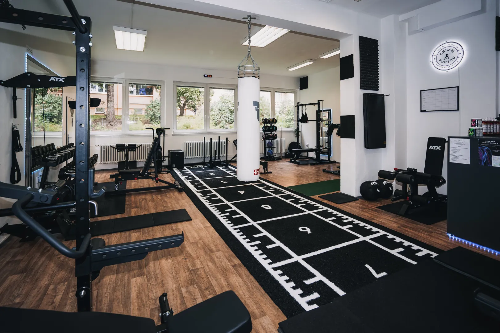 Moderní fitness centrum